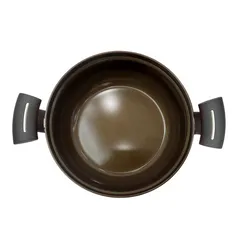 Nồi Casserole Nhôm PoongNyun FACPT-20C 20cm - Chịu Nhiệt, Chống Dính, Dùng Trên Bếp Gas và Hồng Ngoại, Thiết Kế Hiện Đại