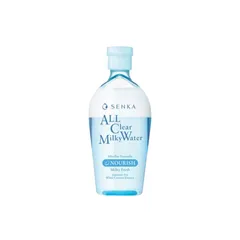 Nước Tẩy Trang 2 Lớp Senka A.L.L. Clear Milky Water 230ml - Dưỡng Da, Làm Sạch Sâu, Phù Hợp Với Mọi Loại Da