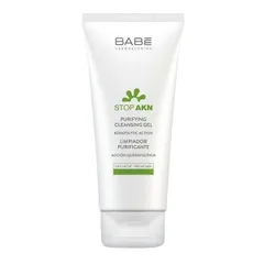 Sữa Rửa Mặt BaBe Stop AKN Purifying Cleansing Gel 200ml - Dành Cho Da Dầu Mụn, Làm Sạch và Ngăn Ngừa Mụn Tốt Nhất