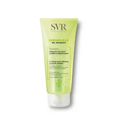 Sữa Rửa Mặt SVR Sebiaclear Gel Cho Da Dầu Nhạy Cảm - Làm Sạch Sâu, Ngừa Mụn, Dưỡng Ẩm, Hương Táo Xanh 200ml/400ml