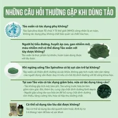 Tảo xoắn Nhật Bản Spirulina 2000 viên - Siêu thực phẩm tăng cường sức khỏe, bổ sung dinh dưỡng và hỗ trợ giảm cân hiệu quả.