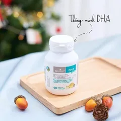 Viên Dầu Cá DHA Úc 60 Viên - Bioisland Bổ Sung Dinh Dưỡng Cho Trẻ, Phát Triển Trí Não, Thị Giác, Tăng Cường Miễn Dịch