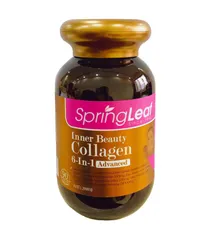 Viên uống Collagen 6 in 1 Spring Leaf Inner Beauty của Úc - Giúp cải thiện da, tóc, móng, 180 viên bổ dưỡng cho sức khỏe sắc đẹp.