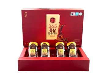 Cao Hồng Sâm Đông Trùng Hạ Thảo 365 Hàn Quốc Set 4 Lọ 240g - Tăng Cường Sức Khỏe, Bồi Bổ Cơ Thể, Quà Tặng Sang Trọng
