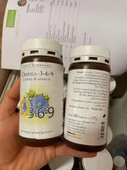 Viên Nang Omega-3-6-9 Sanct Bernhard Dầu Hạt Lanh - Hỗ Trợ Tim Mạch & Tăng Cường Trí Não, 180 Viên