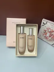 Set nước hoa hồng Ohui Miracle Moisture Pink Barrier Skin Softener 150ml + 100ml - Cấp ẩm, làm sáng da, chiết xuất hoa hồng tự nhiên