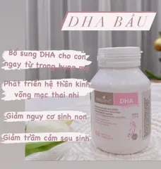 Vitamin DHA Bầu Bioisland 60 Viên - Hỗ Trợ Phát Triển Trí Não Thai Nhi Từ Thiên Nhiên, Chất Lượng Úc