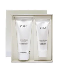 Set Sữa Rửa Mặt Dưỡng Trắng Da Ohui Extreme Bright Cleansing Foam 160ml + 100ml - Giúp Đều Màu Da và Ngăn Ngừa Chân Nám