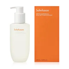 Dầu Tẩy Trang Dịu Nhẹ Sulwhasoo Gentle Cleansing Oil - Dầu Làm Sạch Sâu, Chiết Xuất Thảo Mộc Hàn Quốc, Giúp Da Mịn Màng và Tươi Mát
