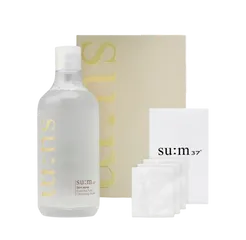 Nước Tẩy Trang Su:m 37 Skin Saver 400ml 3 Trong 1 - Tặng Kèm Hộp Bông Tẩy Trang Dưỡng Da Nhạy Cảm