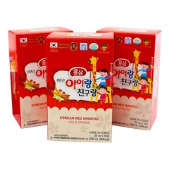 Nước Hồng Sâm Trẻ Em Hàn Quốc Bio-Science 30 Gói - Giúp Tăng Cường Miễn Dịch & Phát Triển Trí Thông Minh Cho Bé