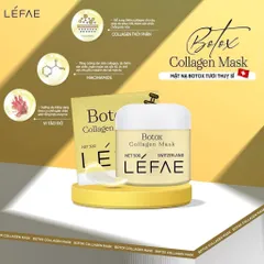 Mặt Nạ Collagen Tươi LÉFAE Thụy Sĩ - Dưỡng Trắng Da, Mờ Thâm, Căng Bóng, Chống Lão Hóa 50g