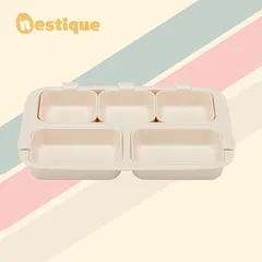 Khay Ăn Trẻ Em 5 Ngăn Nestique N-11