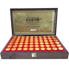 An Cung Ngưu Hoàng Hoàn Bổ Não Samsung Hàn Quốc - Hỗ Trợ Phòng Ngừa Đột Quỵ, Tăng Cường Trí Nhớ, Hộp Gỗ 60 Viên