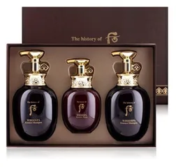 Set Dầu Gội & Xả Whoo Đông Y - Chăm Sóc Tóc, Giảm Rụng Tóc, Phục Hồi Hư Tổn, Dưỡng Sáng Khỏe Mượt, Hương Thơm Dịu Nhẹ, 350ml & 220ml