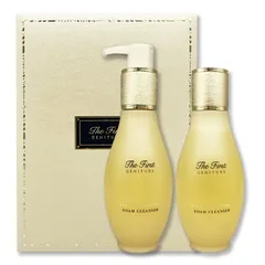 Set Sữa Rửa Mặt OHui The First 400ml - Tái Sinh Da, Mua 1 Tặng 1, Chứa Tinh Chất Vàng, Phù Hợp Với Mọi Loại Da