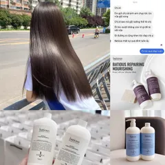 Cặp Gội Xả Cao Cấp Salon Batious 500ml - Phục Hồi Tóc Yếu, Hư Tổn Với Keratin & Collagen - Chăm Sóc Tóc Thông Minh