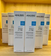 Nhũ Tương Anubis Whitening Emulsion Melatrx 50ml - Dưỡng Trắng Da, Làm Sạch Nám, Tàn Nhang Hiệu Quả từ Tây Ban Nha