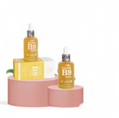Serum B9 Vic Derma Folic Acid - Dưỡng Ẩm Phục Hồi Trẻ Hóa Da, Thẩm Thấu Nhanh, Phục Hồi Da Khỏe Mạnh 50ml Hàn Quốc