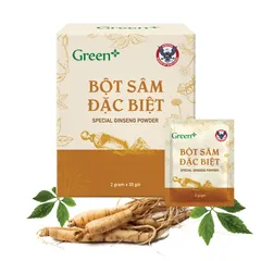 Bột Nhân Sâm Wisconsin Đặc Biệt - Hỗ Trợ Giảm Mệt Mỏi và Tăng Cường Sinh Lực (Hộp 30 Gói x 2g)