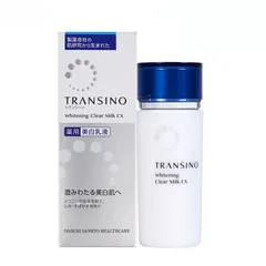 Sữa Dưỡng Trắng Da Transino Whitening Clear Milk 100mL - Ngăn Ngừa Nám, Tàn Nhang, Cung Cấp Độ Ẩm - Hàng Nhập Khẩu Chính Hãng Nhật Bản