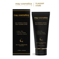 Sữa Dưỡng Da Trắng Sáng May Essential Retinol Glowing Lotion - Dưỡng Ẩm, Ngừa Lão Hóa, Phục Hồi Da Khỏe Mạnh