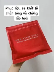 Mặt Nạ The Stem Cell Chống Lão Hóa 30 Miếng - Nhật Bản, 4 Màu Mặt Nạ Dưỡng Da, Phục Hồi Sáng Da, Cấp Ẩm Tối Ưu