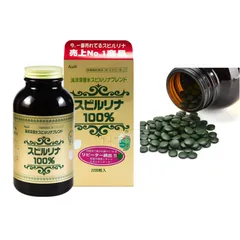 Viên Uống Tảo Xoắn Spirulina Nhật Bản 2200 Viên - Hỗ Trợ Sức Khỏe, Tiêu Hóa, Làm Đẹp Da, Dinh Dưỡng Thiết Yếu