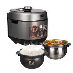 Nồi Áp Suất Cao Tần Đa Năng KU PIH5016 - Dung Tích 5L, 2200W, 16 Chức Năng, Nấu Cơm Ngon Hơn, Sang Trọng Cho Gia Đình Việt