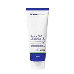 Dầu Gội Santal 300 Biocare Pharma - Giảm Gàu, Ngăn Ngừa Nấm, Dưỡng Tóc Mượt Mà, 200ml