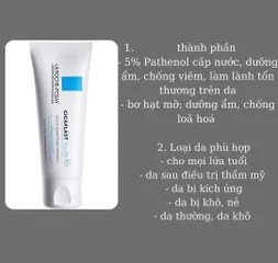 Kem Dưỡng La Roche Posay B5 Phục Hồi Da - Hỗ Trợ Giảm Kích Ứng, Bảo Vệ Độ Ẩm, Chứa Vitamin B5 và Tribioma