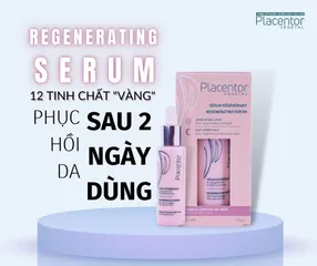 Tinh Chất Tái Tạo Da Placengtor Vegetal - Serum Dưỡng Ẩm Cho Mặt & Vùng Mắt, Giúp Làm Mờ Nếp Nhăn và Trẻ Hóa Da 30ml