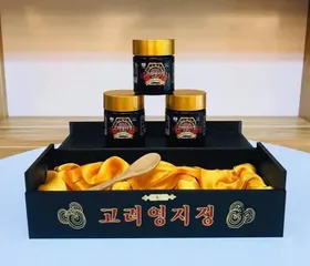 Cao Nấm Linh Chi Cô Đặc Hàn Quốc - Set 3 Lọ 120g Hỗ Trợ Sức Khỏe, Tăng Cường Miễn Dịch, Giải Độc Thân Thể
