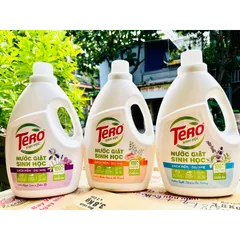 Combo 2 Nước Giặt TERO Sinh Học Enzyme Châu Âu 2,9kg x2 - An Toàn Cho Da, Giữ Hương Tươi Mát Suốt Ngày
