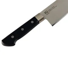 Dao Đa Năng Santoku Nhật Bản KU JN165 - Dao Thép Molybdenum Không Gỉ, Thiết Kế Sang Trọng, Độ Cứng 59HRC, Dùng Cắt Thực Phẩm Chính Xác