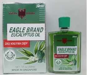 Dầu Khuynh Diệp Con Ó Mỹ Eagle Brand 30ml - Giảm cảm cúm, sổ mũi, nhức mỏi, an toàn cho trẻ sơ sinh, hương thơm nhẹ dịu từ thiên nhiên