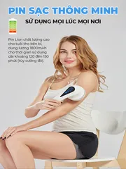 Máy Massage Cầm Tay OKACHI JP-519E 8 Đầu - Massage Hồng Ngoại, Pin Sạc, Đặc Biệt, Thoải Mái Cho Sức Khỏe Tối Ưu