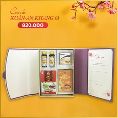 Bộ Quà Tết 2024 Đông Trùng Hạ Thảo Biofun - Xuân An Khang 01 - Quà Tết Sức Khỏe Cao Cấp, Nâng Cao Đời Sống