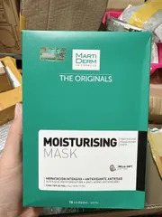 Mặt Nạ Dưỡng Ẩm MartiDerm The Originals 10 Miếng - Chứa Hyaluronic Acid & Coenzyme Q10 - Dành Cho Da Khô, Chống Lão Hóa