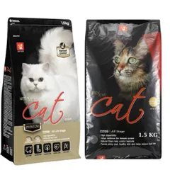 Thức ăn mèo Cat's Eye Premium 1.5kg - Dinh dưỡng hoàn chỉnh, hỗ trợ sức khỏe cho mèo mọi lứa tuổi, giảm vấn đề tiết niệu và sức khỏe răng miệng.