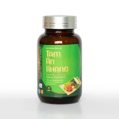 Viên uống Tâm An Khang 30 viên - Hỗ trợ giấc ngủ sâu tự nhiên, giảm căng thẳng và mệt mỏi cho giấc ngủ ngon hơn.