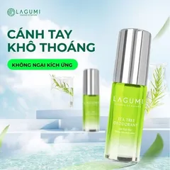 Lăn Khử Mùi Cho Bà Bầu Lagumi 24H - An Toàn, Khô Thoáng, Không Nhờn Dính - 30ml Sản Phẩm Dành Cho Mẹ Bầu, Thư Giãn Mùa Hè