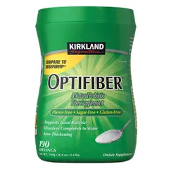 Bột Hòa Tan Bổ Sung Chất Xơ Kirkland Signature Optifiber 760gr - 190 Khẩu Phần Hỗ Trợ Tiêu Hóa Khỏe Mạnh