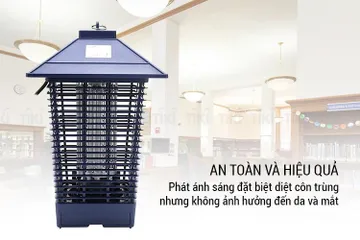 Đèn Bắt Côn Trùng KTP-22W - Bảo Vệ Nhà Ở và Sân Vườn, Sử Dụng Hiệu Quả, Thân Thiện Với Môi Trường