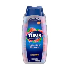 Viên Nhai Hỗ Trợ Dạ Dày TUMS Extra Strength 265 Viên - Giảm Đau Ợ Chua, Bổ Sung Canxi, Hương Vị Trái Cây Ngon Miệng
