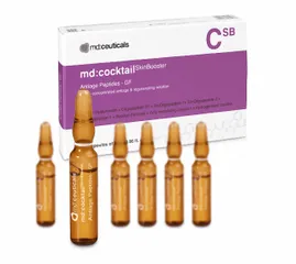 Tinh Chất Trẻ Hóa Da MD:Cocktail SkinBooster Anti-Age Peptides-GF 10 ống x 2ml - Chống Lão Hóa, Tái Tạo, Chống Oxy Hóa Da