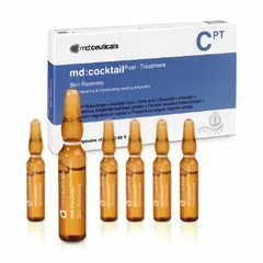 Serum Md:Ceuticals Cocktail Phục Hồi Da Nhạy Cảm, Giảm Sưng, Chống Lão Hóa, Sau Thẩm Mỹ (10 ống x 2ml)