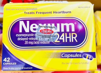 Viên Uống Giảm Đau Dạ Dày, Ợ Nóng Nexium 24hr - Hỗ Trợ Tiêu Hóa 42 Viên (3 Vĩ x14 Viên) Mỹ