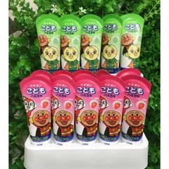 Kem Đánh Răng Trẻ Em Lion 40gr - An Toàn Khi Nuốt, Hương Trái Cây Tự Nhiên, Dành Cho Trẻ Từ 1 Tuổi, Xuất Xứ Nhật Bản