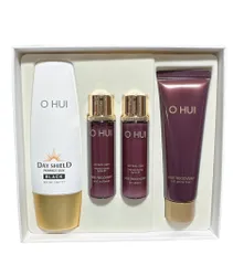 Bộ Kem Chống Nắng Ohui Perfect Sun Black Set - Dưỡng Da, Cải Thiện Nếp Nhăn, Chống Nắng SPF50+ PA+++ Chống Lão Hóa, Sữa Rửa Mặt 45ml